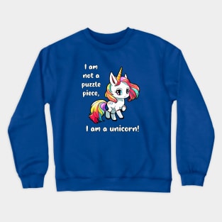 Autism Awareness Unicorn Crewneck Sweatshirt